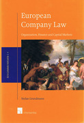 Cover of European Company Law: Organization, Finance and Capital Markets
