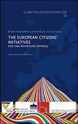 Cover of The European Citizens' Initiatives: Into new democratic territory
