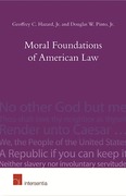 Cover of Moral Foundations of American Law: Faith, Virtue and Mores