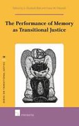 Cover of The Performance of Memory as Transitional Justice