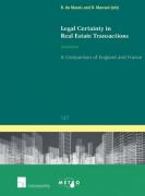 Cover of Legal Certainty in Real Estate Transactions: A Comparison of England and France