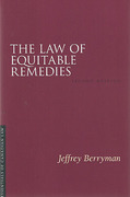 Cover of Essentials of Canadian Law: The Law of Equitable Remedies