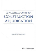Cover of A Practical Guide to Construction Adjudication