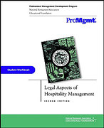 Cover of Legal Aspects of Hospitality Management: Student Workbook