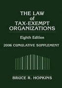 Cover of The Law of Tax-exempt Organisations 2006 cumulative supplement