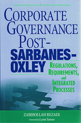 Cover of Corporate Governance Post-Sarbanes-Oxley: Regulations, Requirements, and Integrated Processes