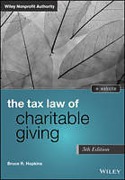 Cover of The Tax Law of Charitable Giving