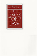Cover of The Evolution of Law