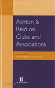 Cover of Ashton & Reid on Clubs and Associations
