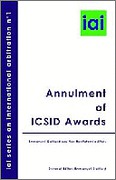 Cover of Annulment of ICSID Awards