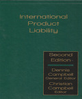 Cover of International Product Liability 2nd ed Looseleaf