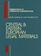 Cover of Central and Eastern European Legal Materials Looseleaf