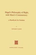 Cover of Hegel's Philosophy of Right, with Marx's Commentary