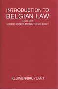 Cover of Introduction to Belgian Law