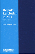 Cover of Dispute Resolution in Asia