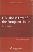 Cover of E-Business Law of the European Union