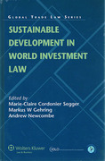 Cover of Sustainable Development in World Investment Law