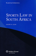 Cover of Sports Law in South Africa 