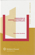 Cover of Codification of European Copyright Law: Challenges and Perspectives