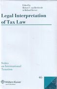 Cover of Legal Interpretation of Tax Law