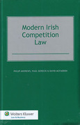 Cover of Modern Irish Competition Law: A Practical Guide