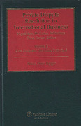Cover of Private Dispute Resolution in International Business: Negotiation, Mediation , Arbitration