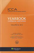 Cover of Yearbook Commercial Arbitration 2015: Volume 40