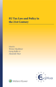 Cover of EU Tax Law and Policy in the 21st Century