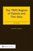 Cover of The TRIPS Regime of Patents and Test Data