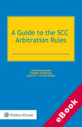 Cover of A Guide to the SCC Arbitration Rules (eBook)