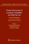 Cover of Private Enforcement of European Competition and State Aid Law: Current Challenges and the Way Forward