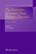 Cover of The Alternative Investment Fund Managers Directive (eBook)