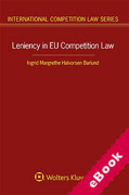 Cover of Leniency in EU Competition Law (eBook)