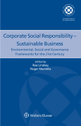 Cover of Corporate Social Responsibility - Sustainable Business: Environmental, Social and Governance Frameworks for the 21st Century
