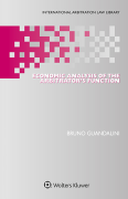 Cover of Economic Analysis of the Arbitrator&#8217;s Function