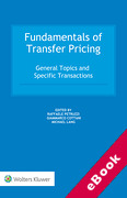 Cover of Fundamentals of Transfer Pricing: General Topics and Specific Transactions (eBook)