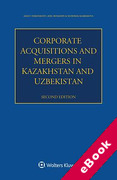 Cover of Corporate Acquisitions and Mergers in Kazakhstan and Uzbekistan (eBook)