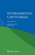 Cover of Environmental Law in Israel