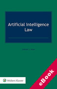 Cover of Artificial Intelligence Law (eBook)