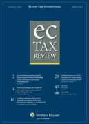 Cover of EC Tax Review: Online + Archive