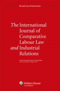 Cover of The International Journal of Comparative Labour Law and Industrial Relations: Print