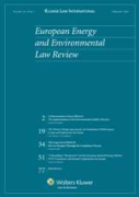Cover of European Energy and Environmental Law Review: Print Only