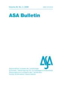 Cover of ASA Bulletin: Print Only
