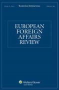 Cover of European Foreign Affairs Review: Print