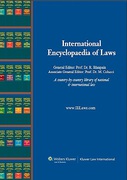 Cover of International Encyclopaedia of Laws: Energy Law Looseleaf