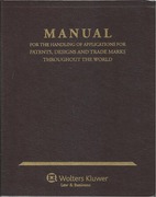 Cover of Manual for the Handling of Applications for Patents, Designs and Trademarks throughout the World Looseleaf