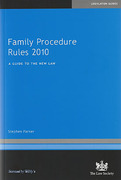 Cover of Family Procedure Rules 2010: A Guide to the New Law