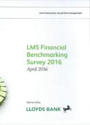 Cover of LMS Financial Benchmarking Survey 2016