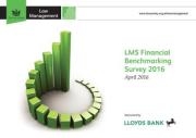 Cover of LMS Financial Benchmarking Survey 2017