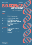 Cover of Bio-Science Law Review